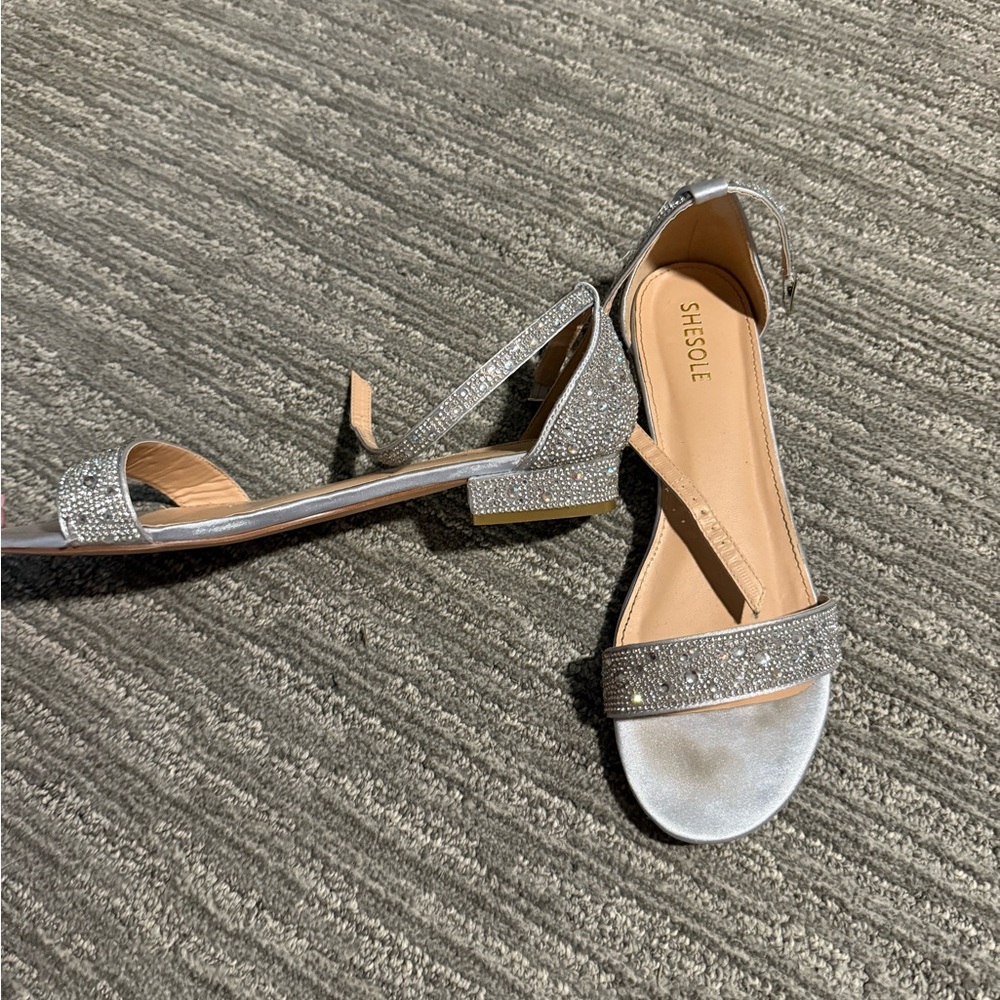 Women's Silver Sandals